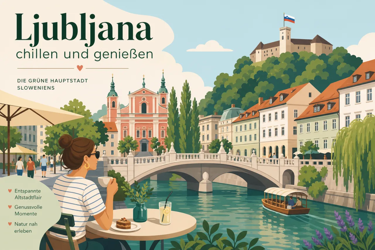 Ljubljana chillen und genießen