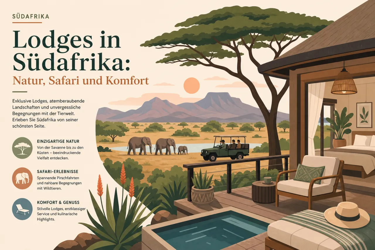 Lodge Südafrika: Wo Natur auf Komfort trifft