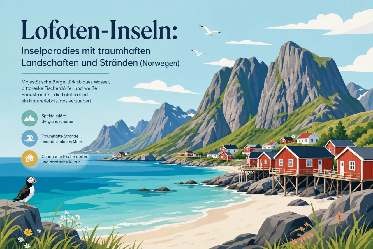 Lofoten-Inseln: Inselparadies mit Traumlandschaften und Stränden