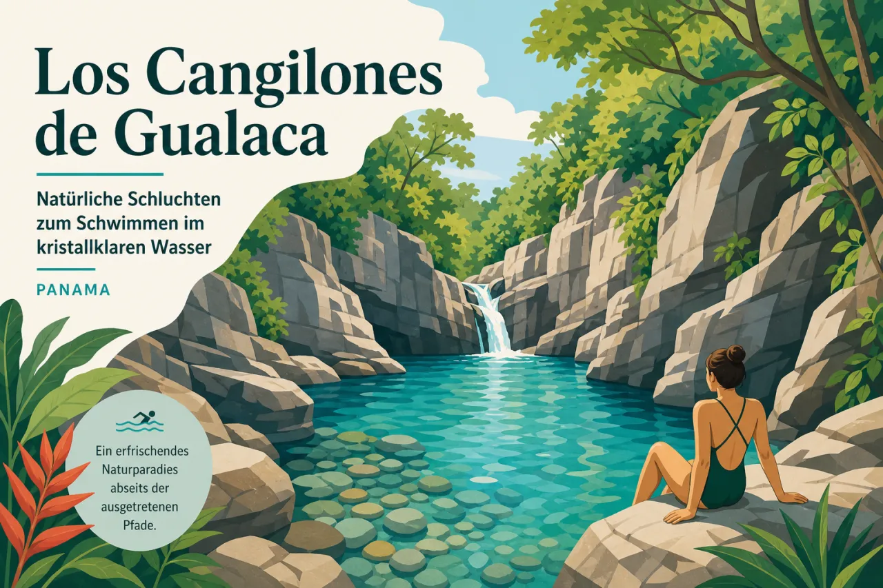 Los Cangilones de Gualaca: Natürliche Schluchten zum Schwimmen im kristallklaren Wasser