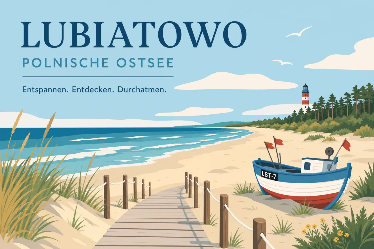 Lubiatowo an der polnischen Ostsee