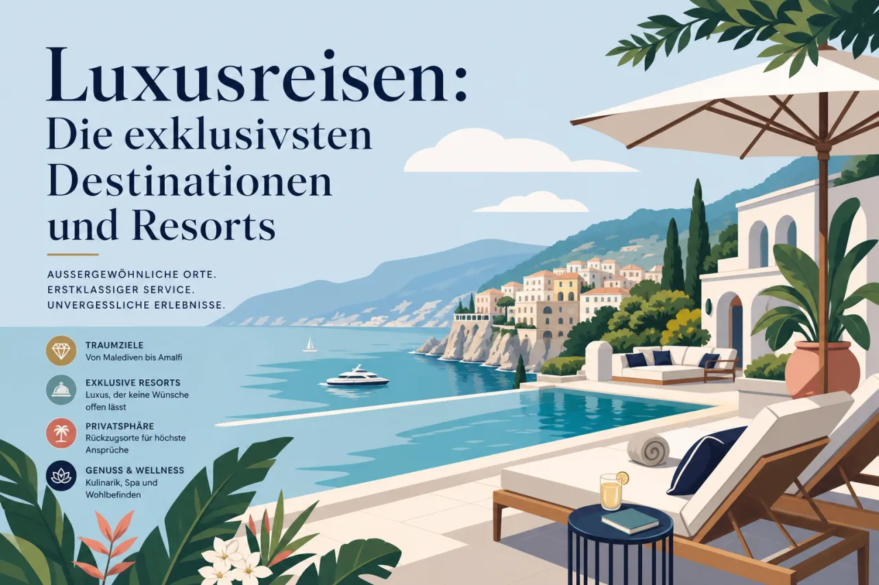 Luxusreisen: Die exklusivsten Destinationen und Resorts
