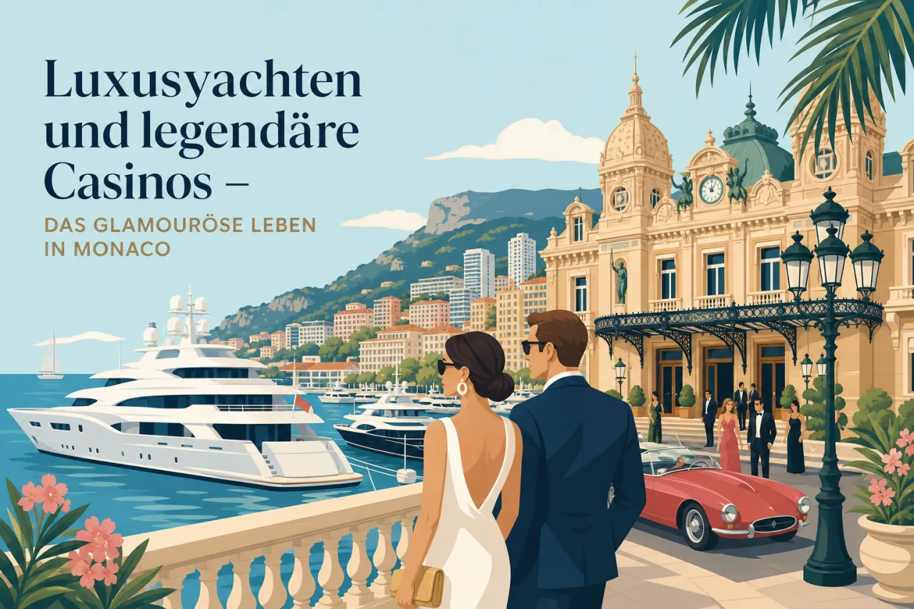 Luxusyachten und legendäre Casinos — Das glamouröse Leben in Monaco