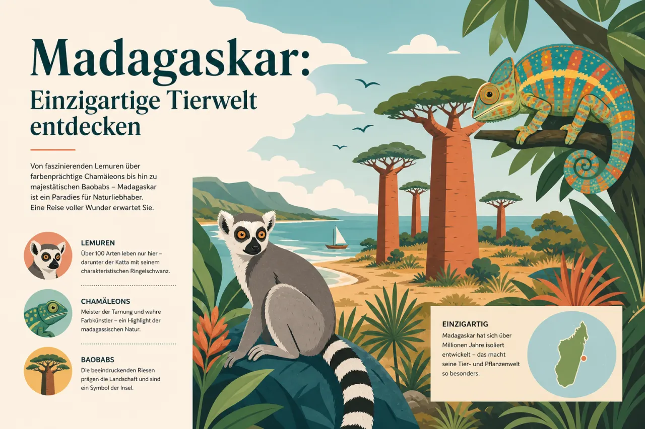 Madagaskar: Einzigartige Tierwelt entdecken