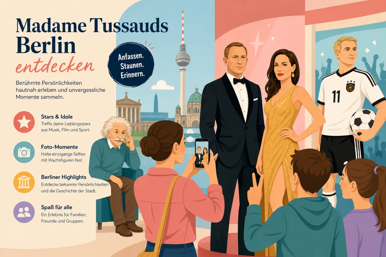 Madame Tussauds Berlin entdecken