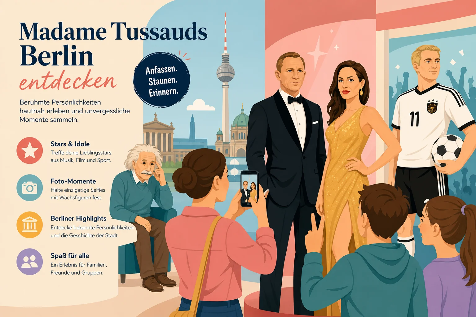 Madame Tussauds Berlin entdecken