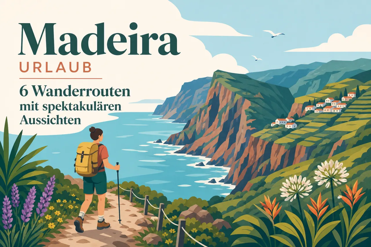 Madeira Urlaub: 6 Wanderrouten mit spektakulären Aussichten