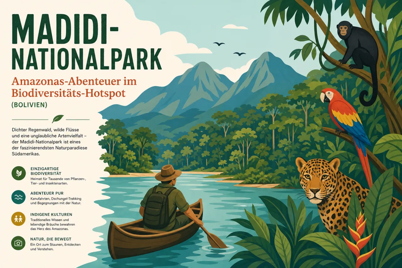 Madidi-Nationalpark: Amazonas-Abenteuer im Biodiversitäts-Hotspot