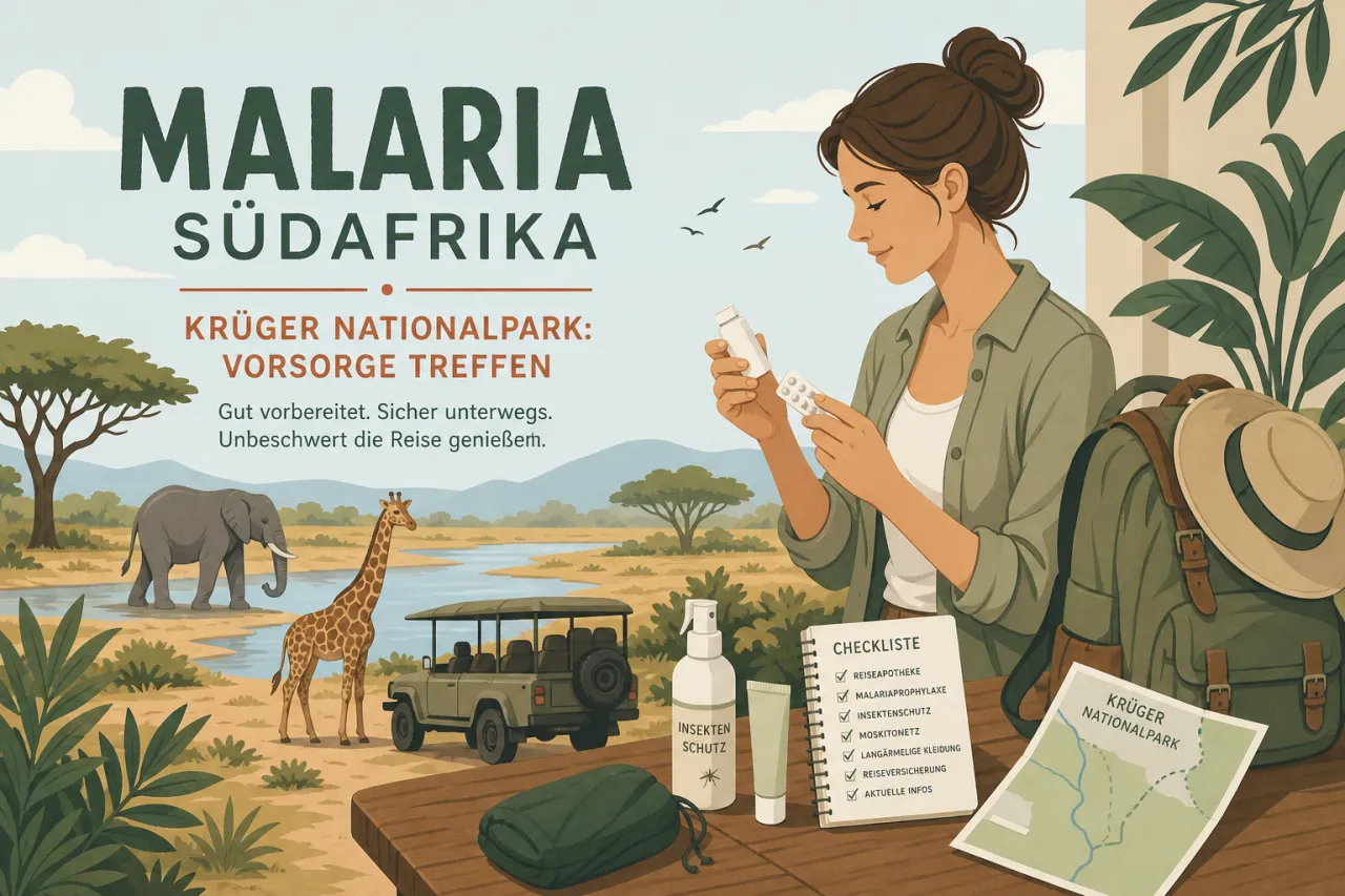 Malaria Südafrika Krüger Nationalpark: Vorsorge treffen