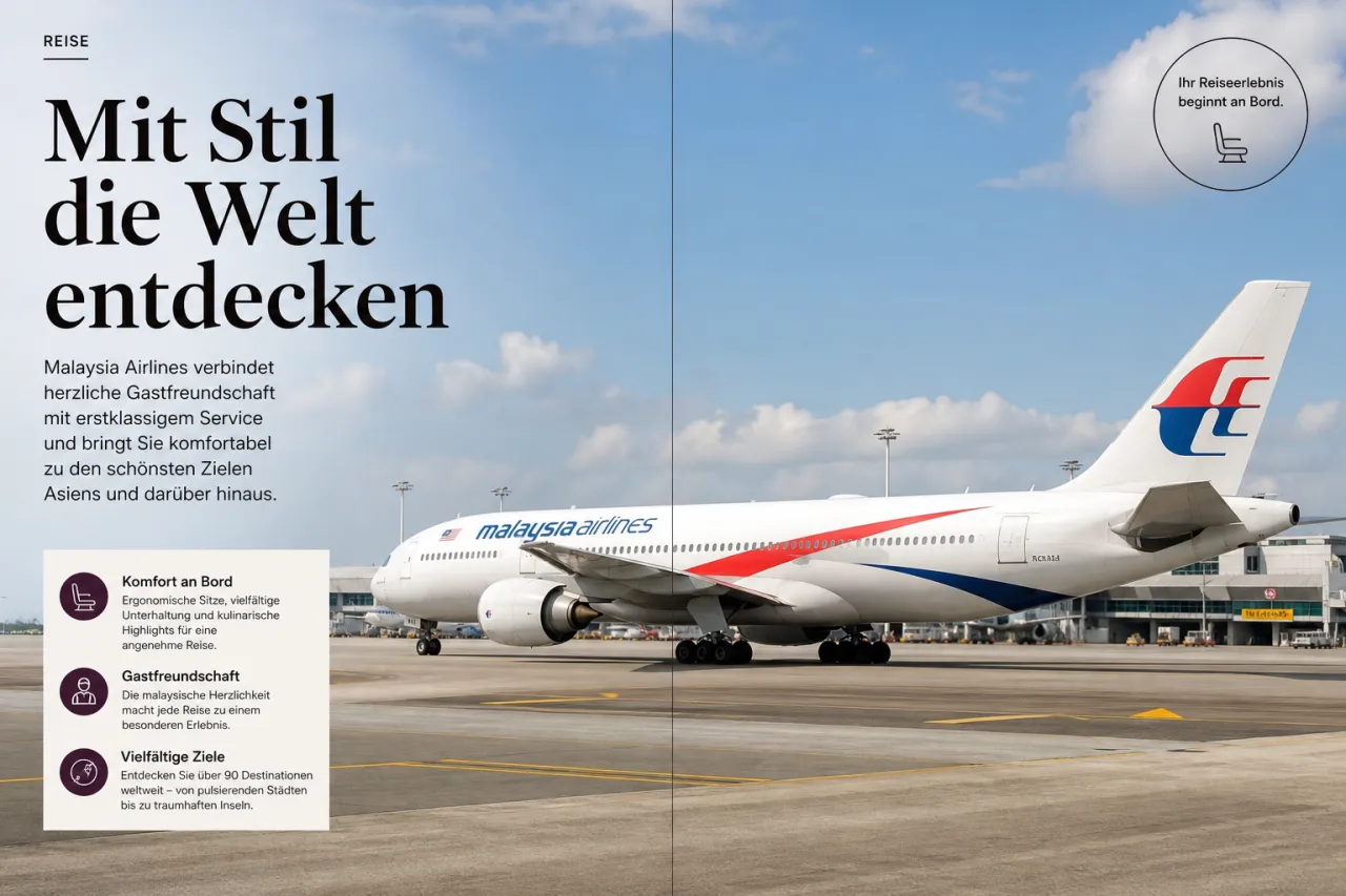 Malaysia Airlines: Pünktlichkeit über 90 Prozent und mehr Flexibilität für Reisende