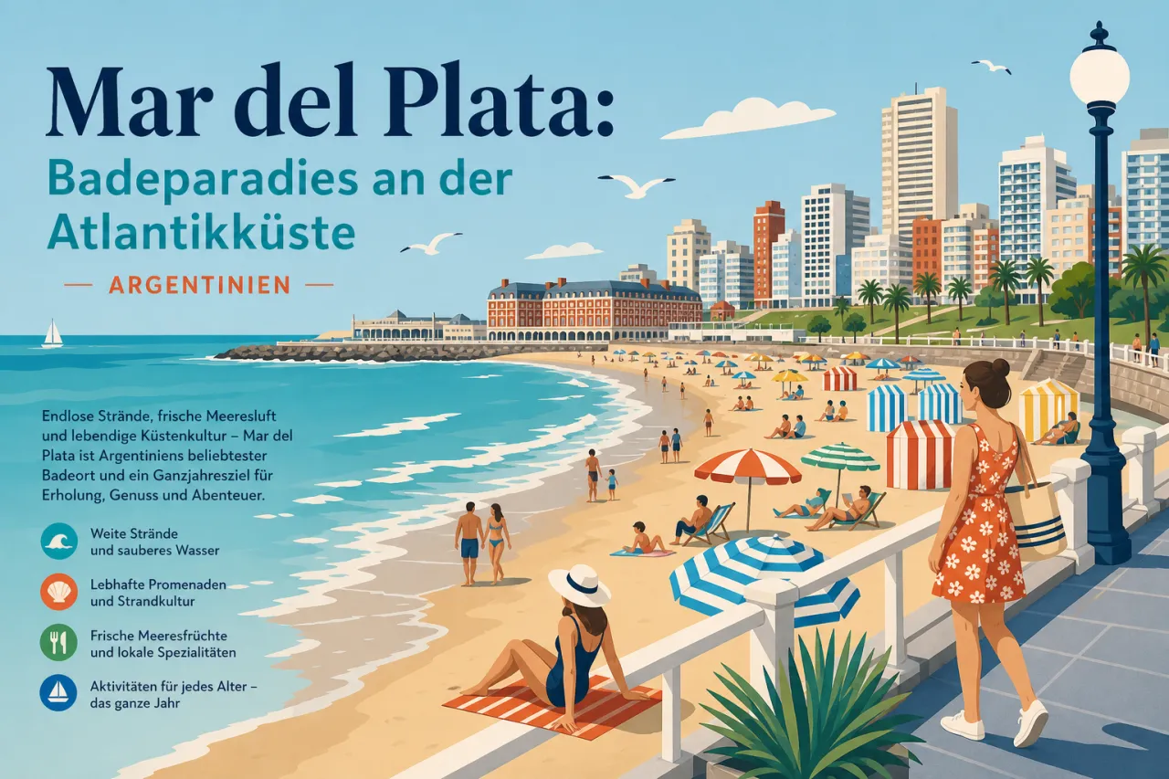 Mar del Plata: Atlantikstrand, Promenade und Ausflüge in die Umgebung