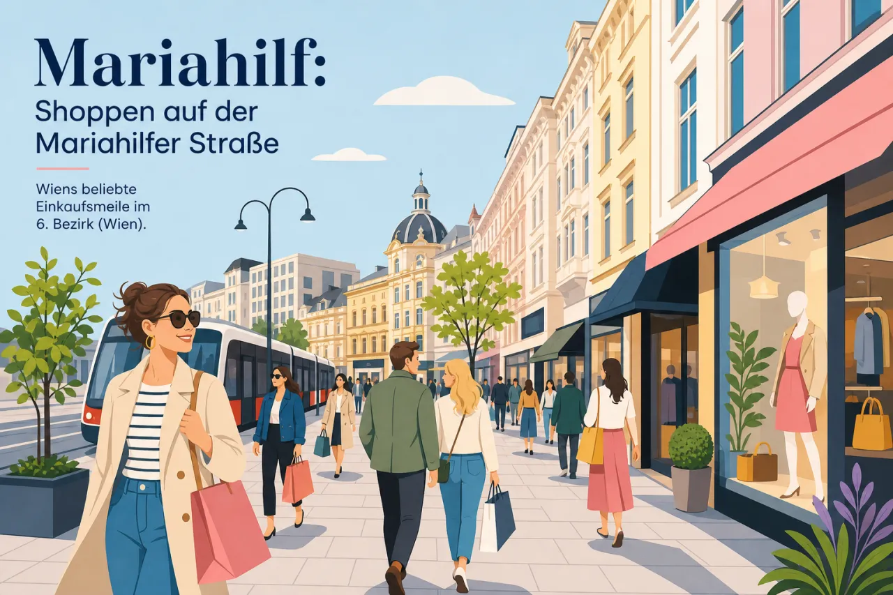 Mariahilf: Shoppen auf der Mariahilfer Straße in Wien