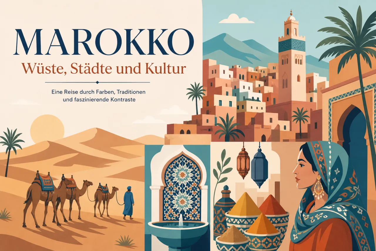 Marokko: Wüste, Städte und Kultur