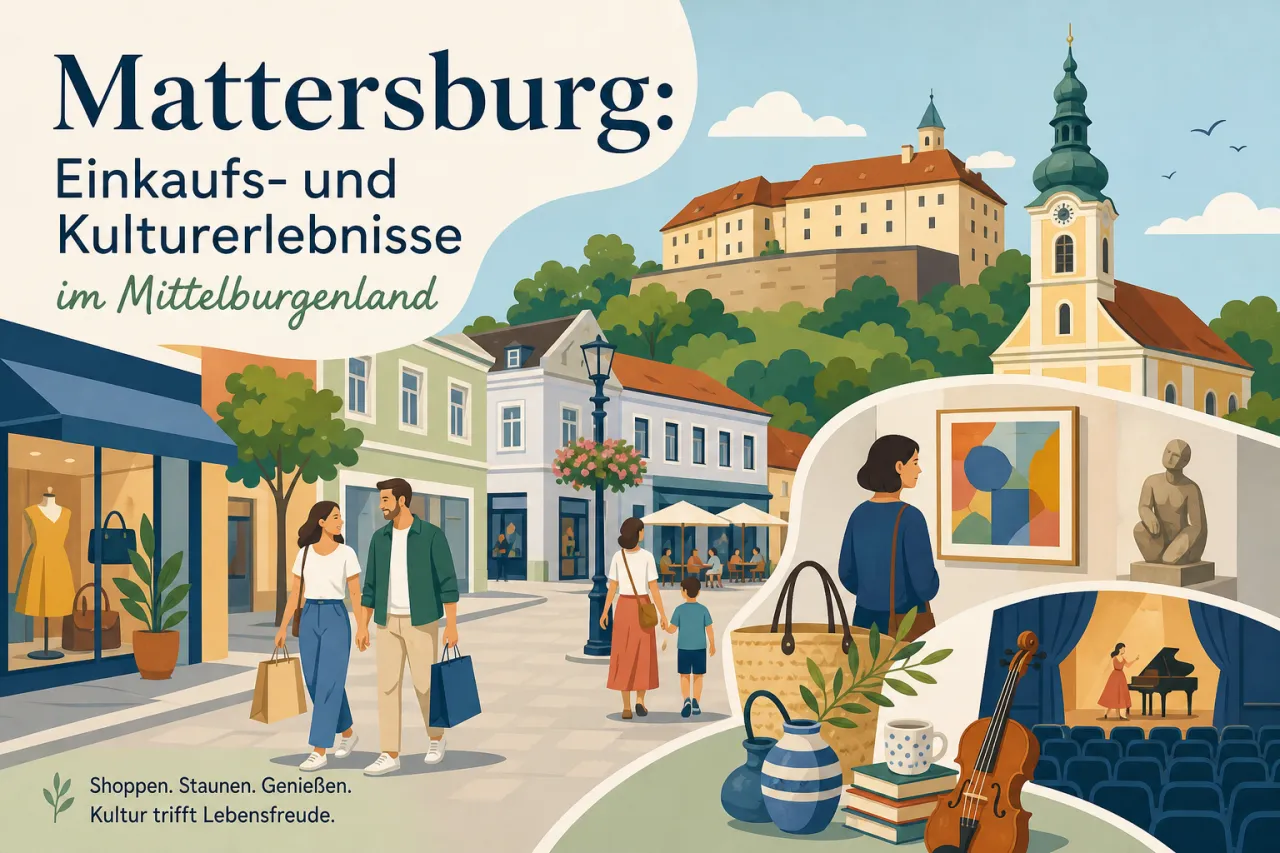 Mattersburg: Einkaufs- und Kulturerlebnisse im Mittelburgenland