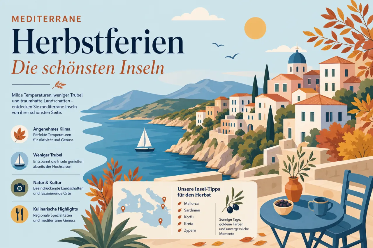 Mediterrane Herbstferien – Die schönsten Inseln