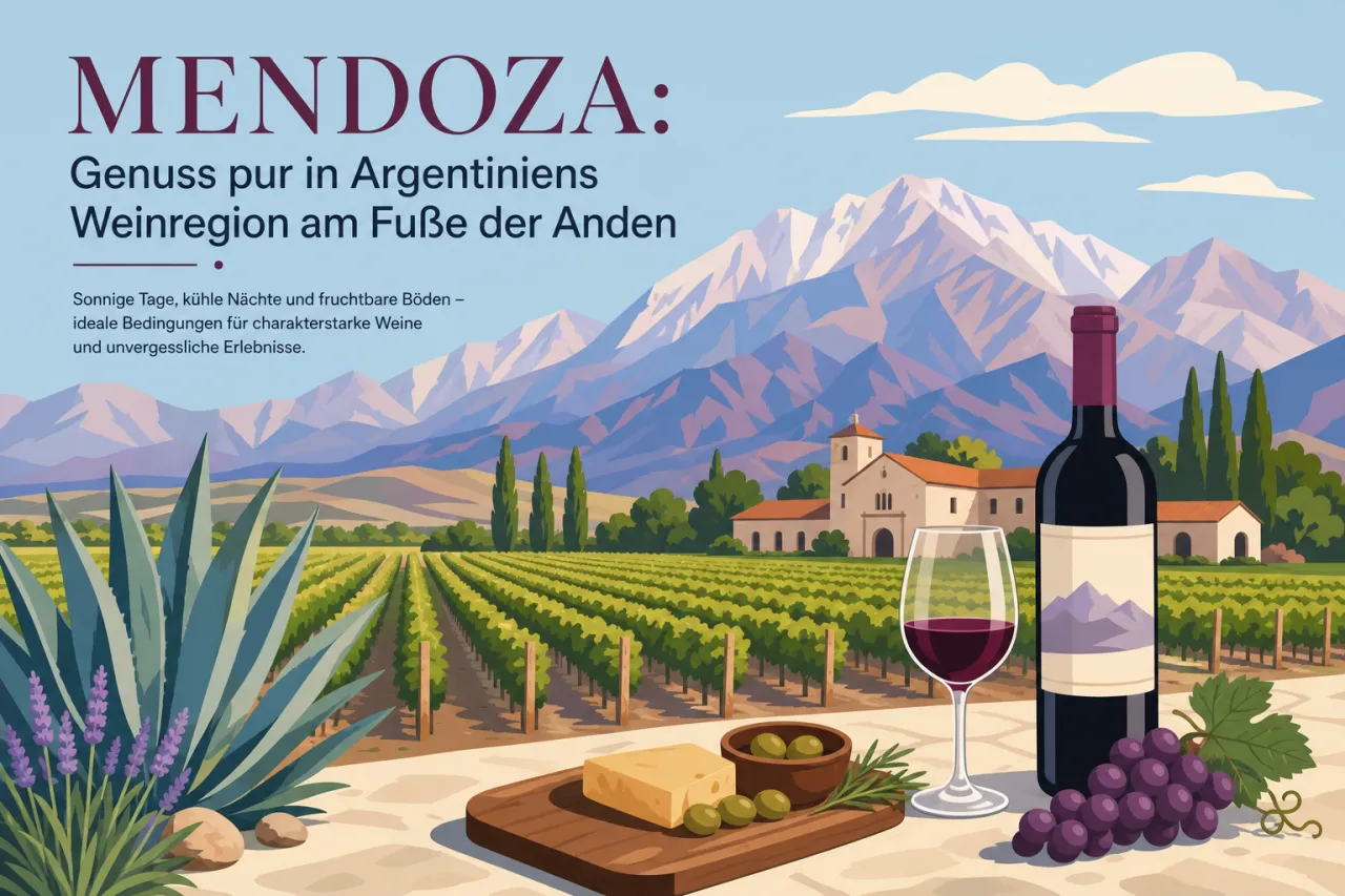 Mendoza: Genuss pur in Argentiniens Weinregion am Fuße der Anden