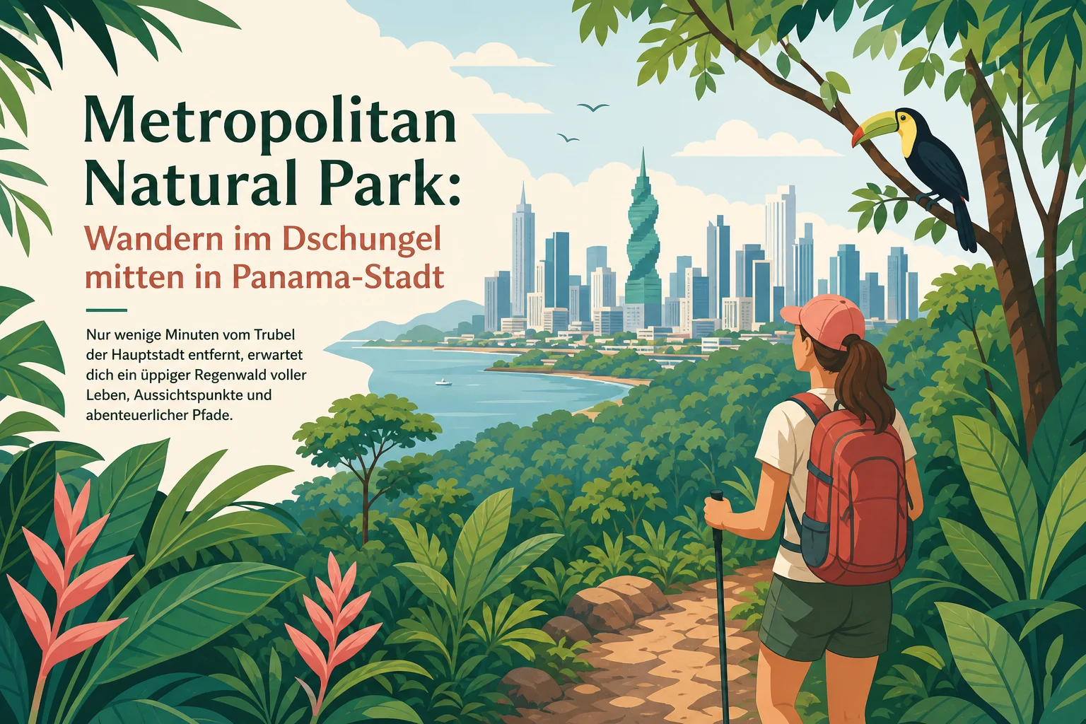 Metropolitan Natural Park in Panama-Stadt: Wandern im Dschungel mitten in der City