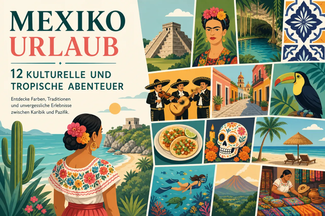 Mexiko Urlaub: 12 kulturelle und tropische Abenteuer