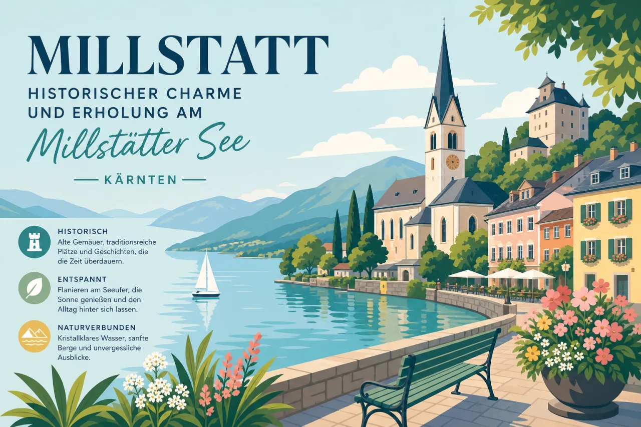 Millstatt: Historischer Charme und Erholung am Millstätter See