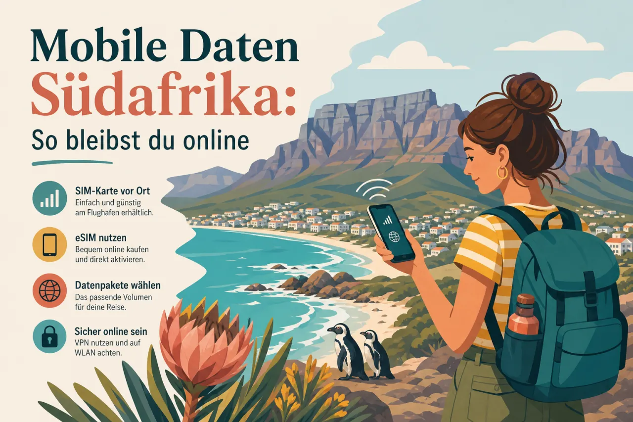 Mobile Daten Südafrika: So bleibst du online