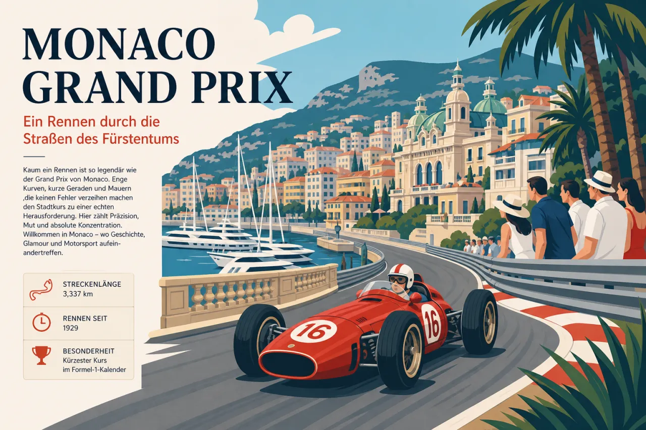 Monaco Grand Prix — Ein Rennen durch die Straßen des Fürstentums