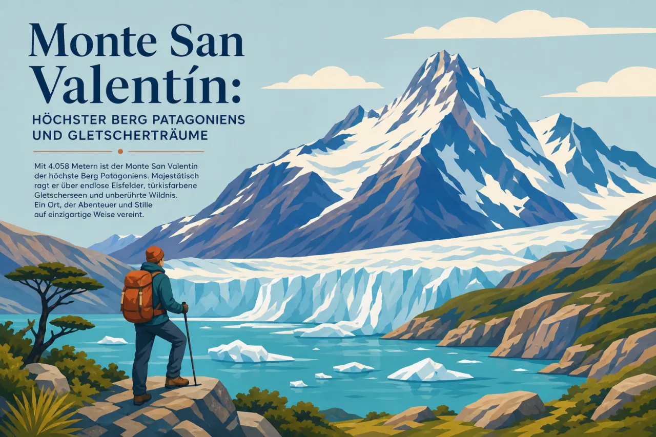 Monte San Valentín: Höchster Berg Patagoniens und Gletscherträume