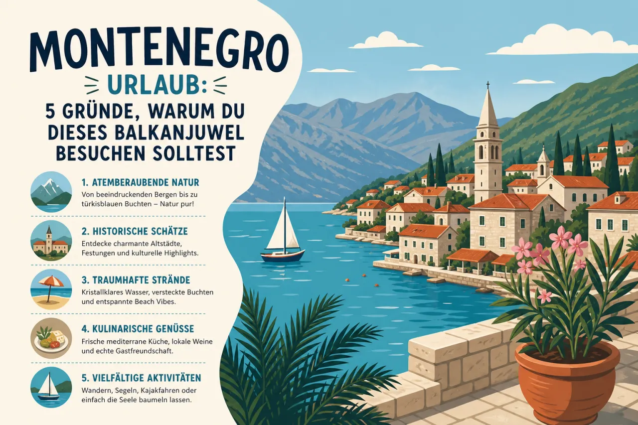 Montenegro Urlaub: 5 Gründe, warum du dieses Balkanjuwel besuchen solltest