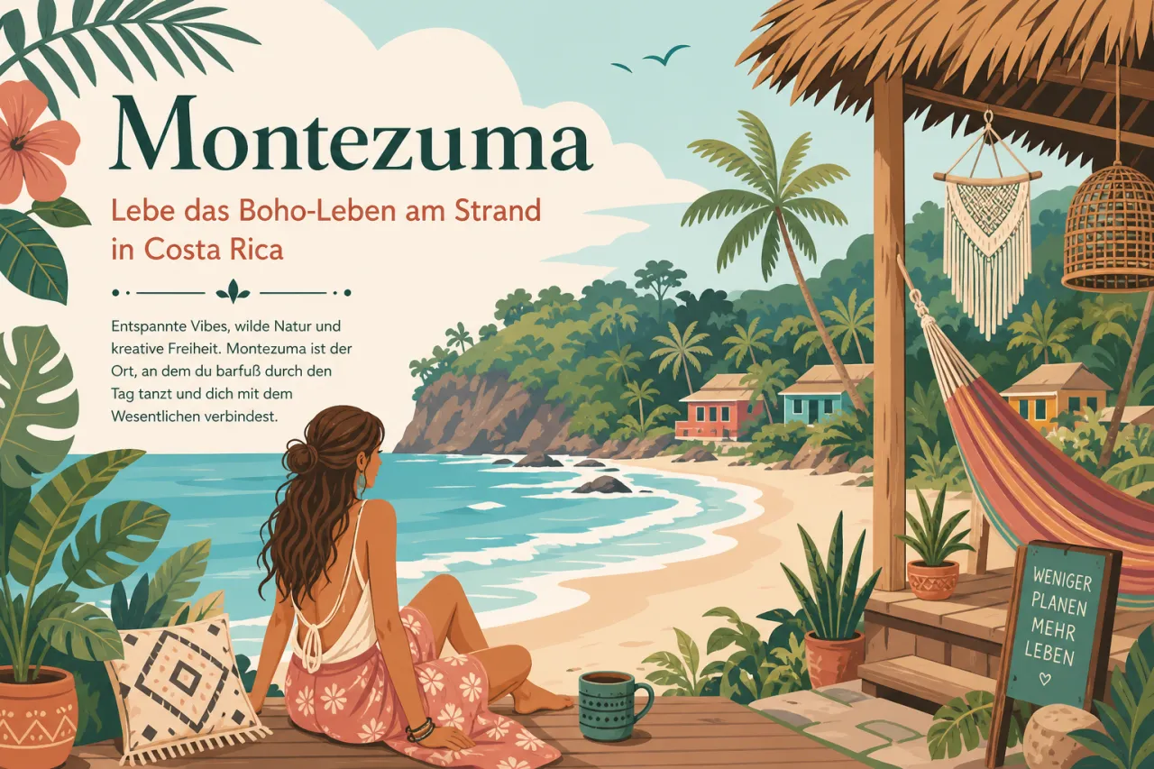 Montezuma: Lebe das Boho-Leben am Strand in Costa Rica