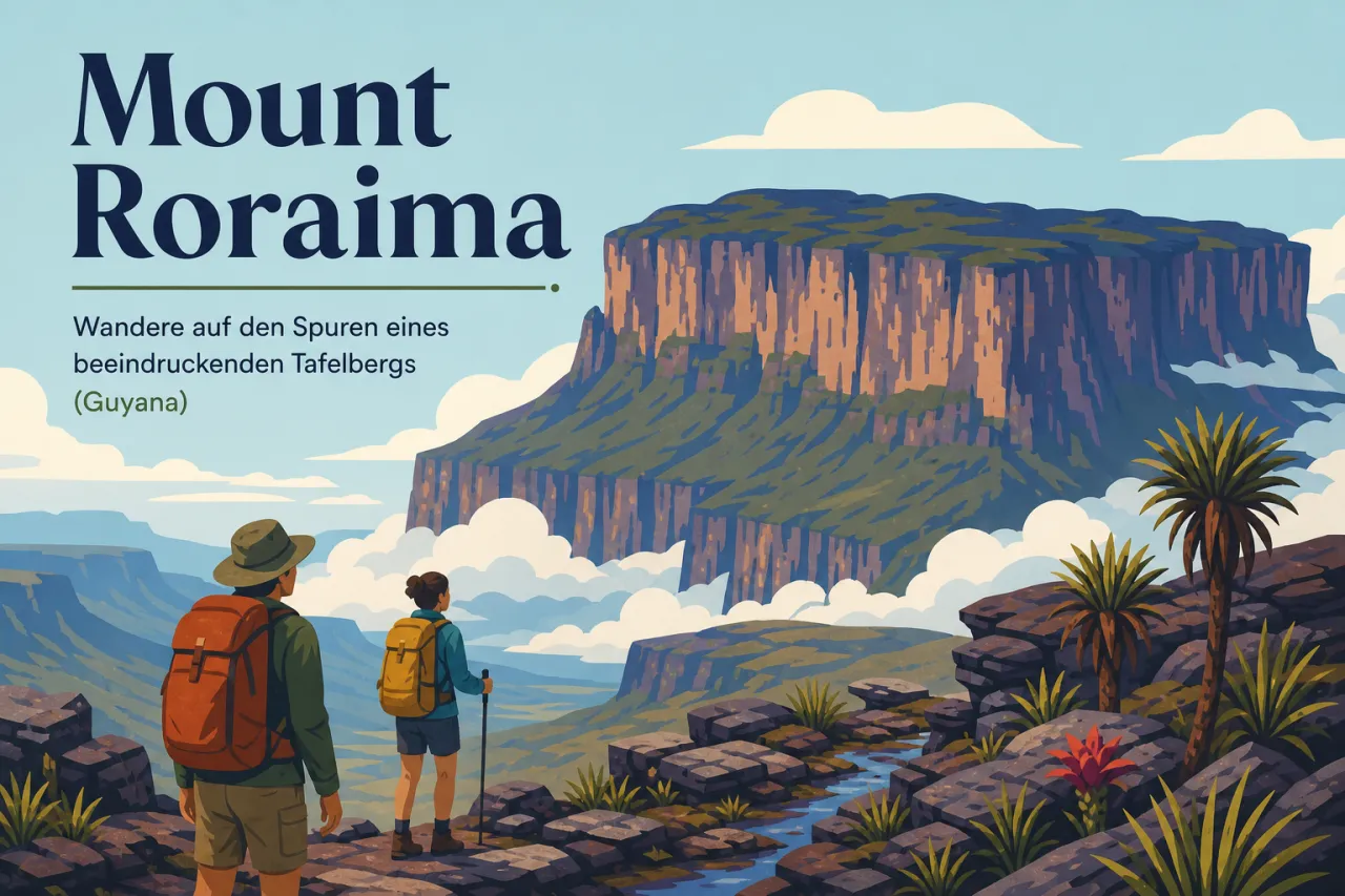 Mount Roraima: Wandere auf den Spuren eines beeindruckenden Tafelbergs