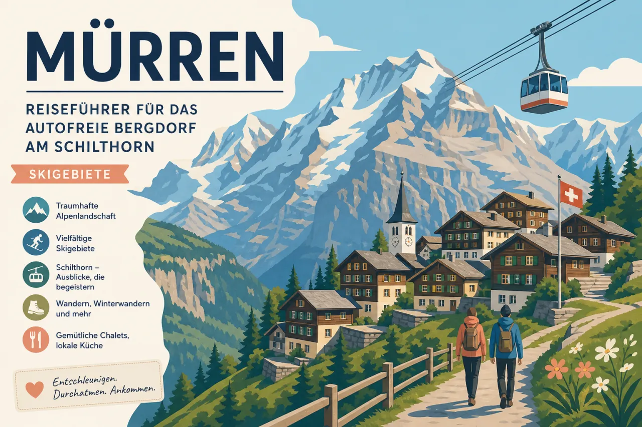 Mürren: Reiseführer für das autofreie Bergdorf am Schilthorn
