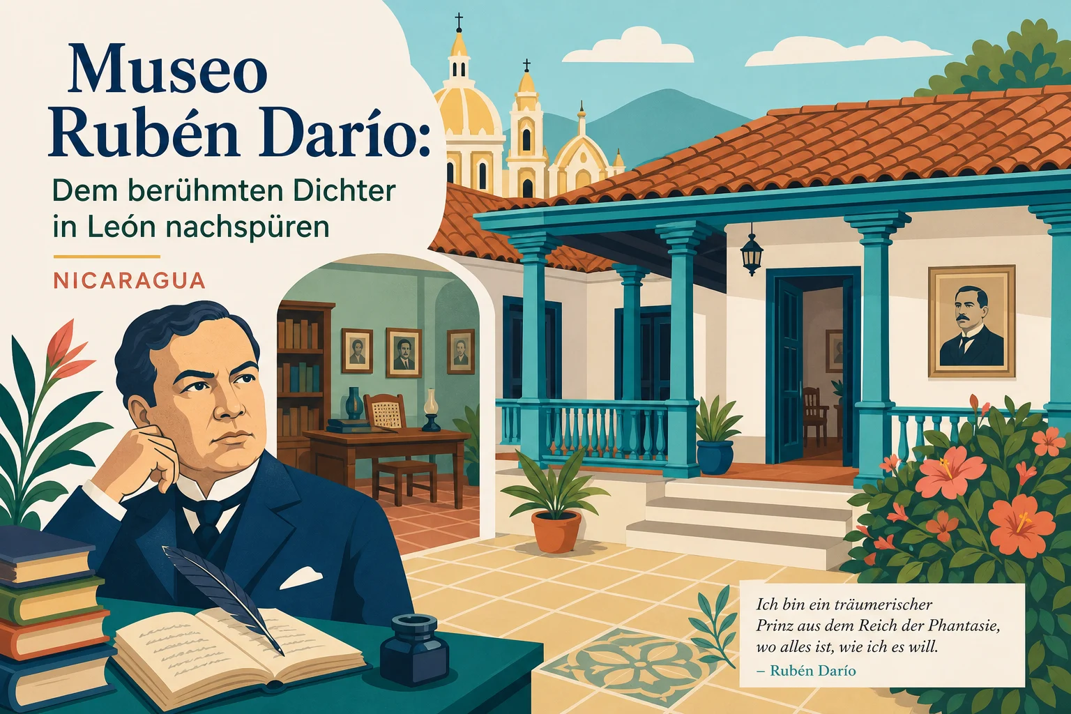 Museo Rubén Darío: Dem berühmten Dichter in León nachspüren