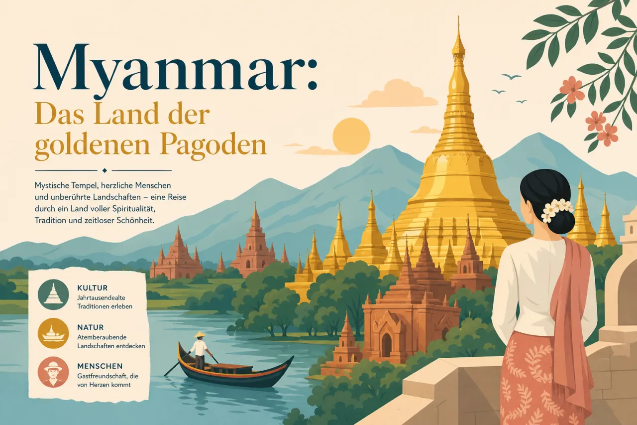 Myanmar: Das Land der goldenen Pagoden