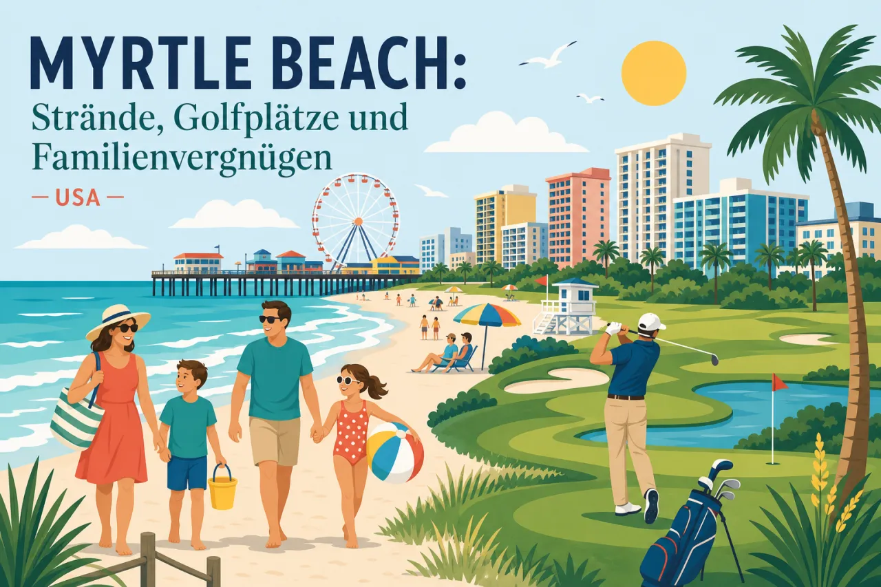Myrtle Beach: Strände, Golfplätze und Familienvergnügen