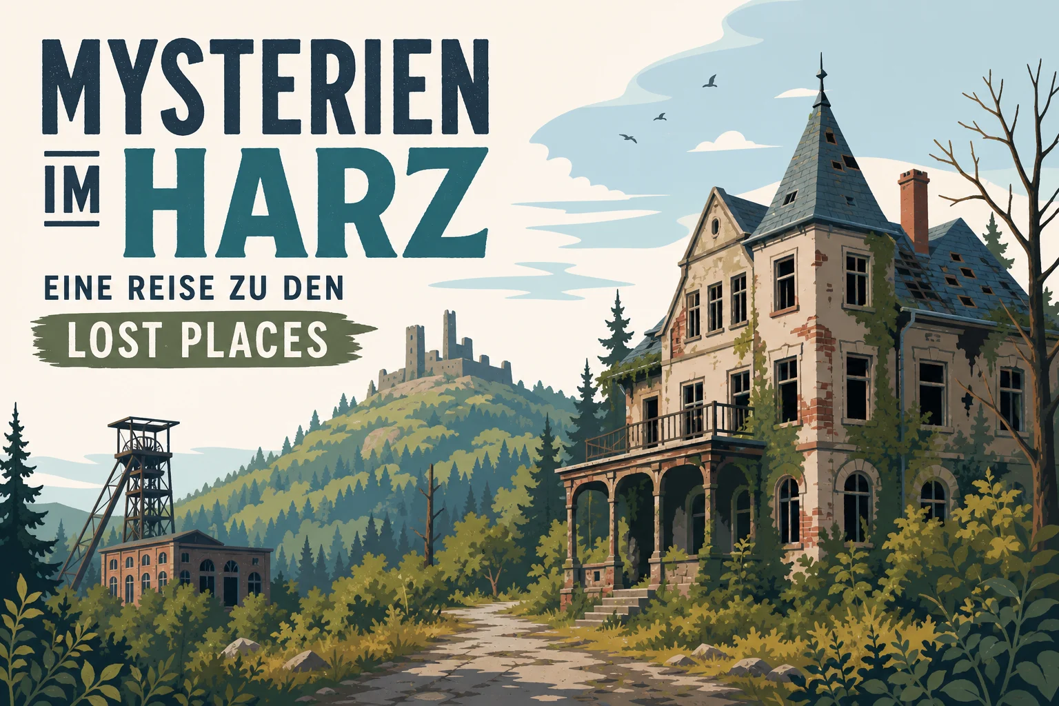 Mysterien im Harz: Lost Places zwischen Klöstern, Stollen und Ruinen