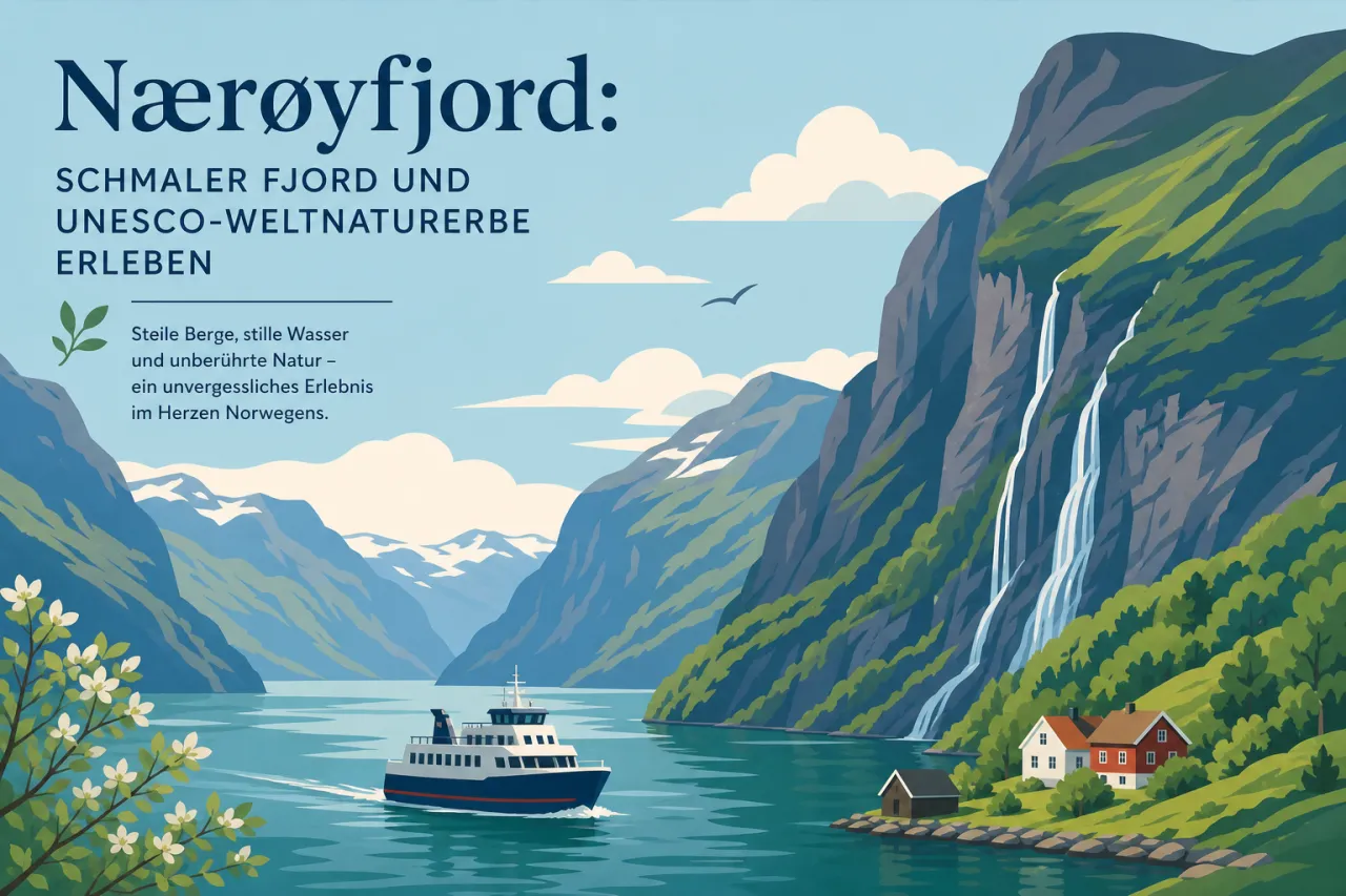 Nærøyfjord: Schmaler Fjord und UNESCO-Weltnaturerbe erleben