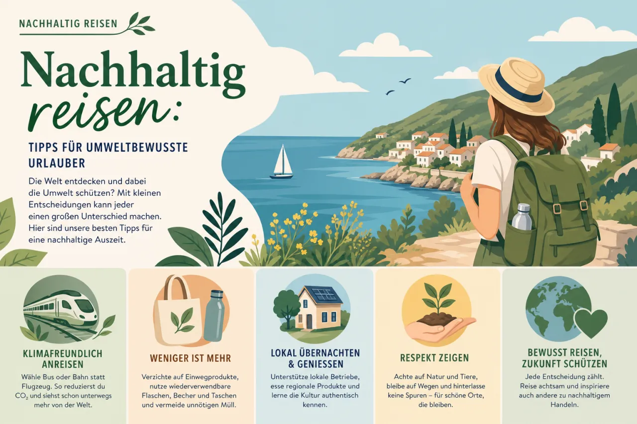 Nachhaltig reisen: Tipps für umweltbewusste Urlauber