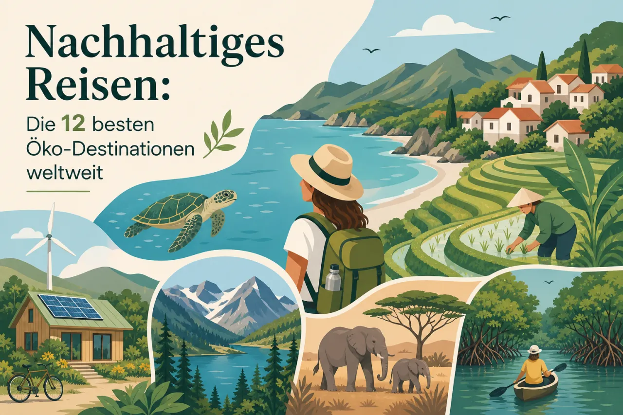 Nachhaltiges Reisen: Die 12 besten Öko-Destinationen weltweit