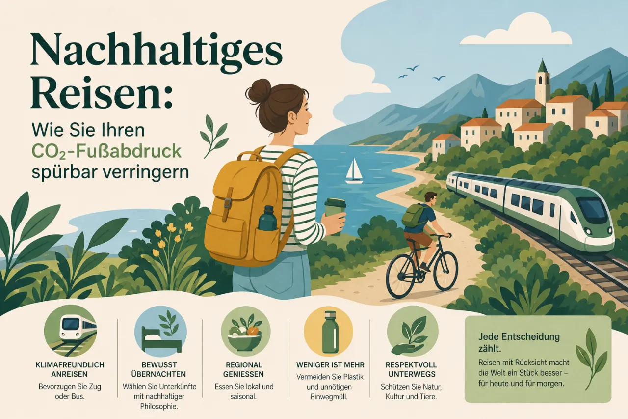 Nachhaltiges Reisen: Wie Sie Ihren CO2-Fußabdruck spürbar verringern