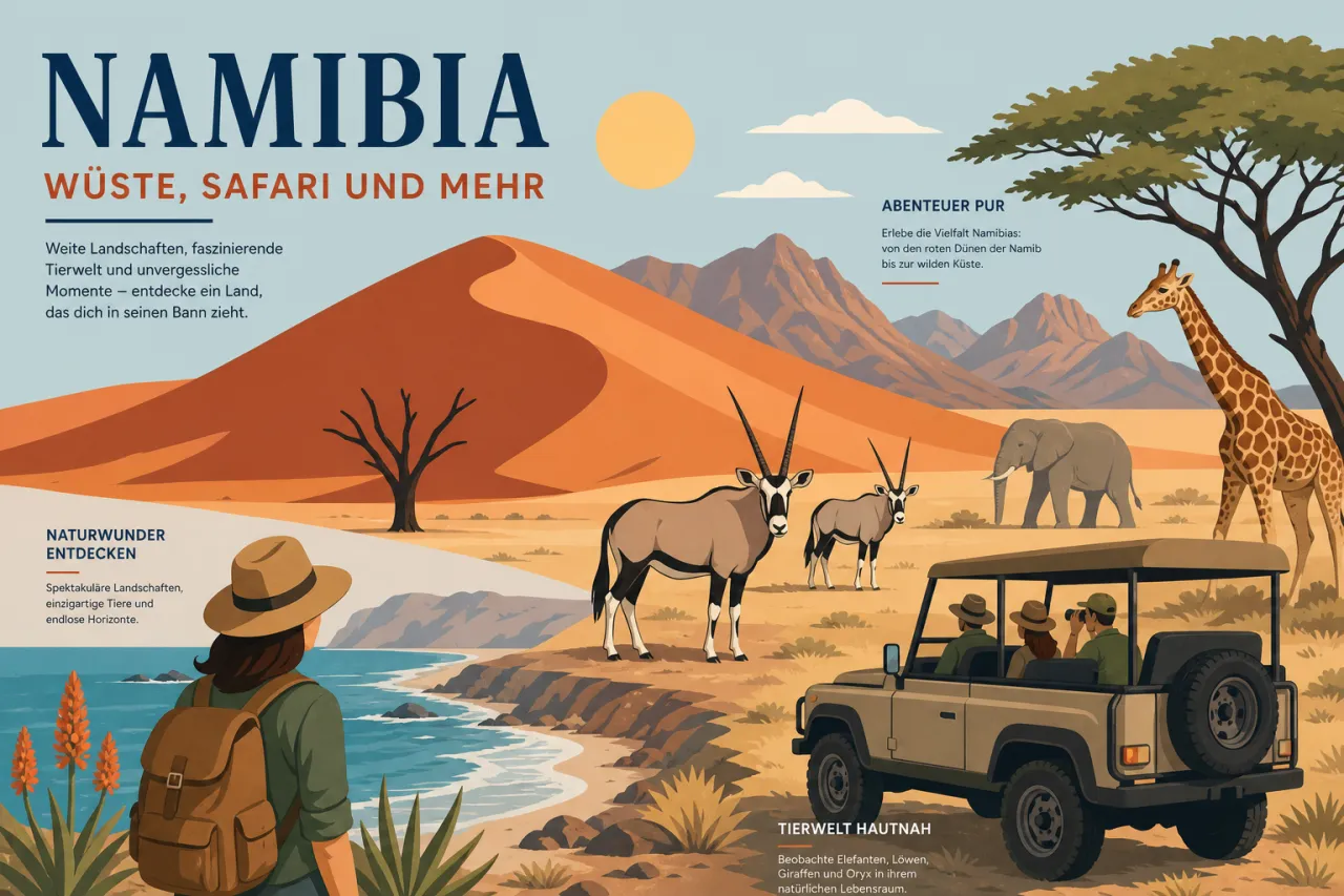 Namibia: Wüste, Safari und mehr