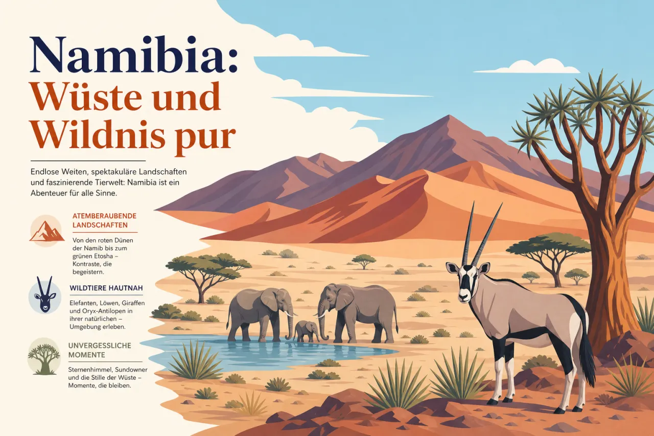 Namibia: Wüste und Wildnis pur