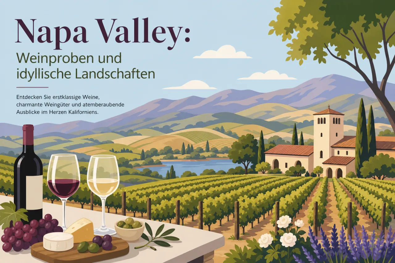 Napa Valley: Weinproben und idyllische Landschaften