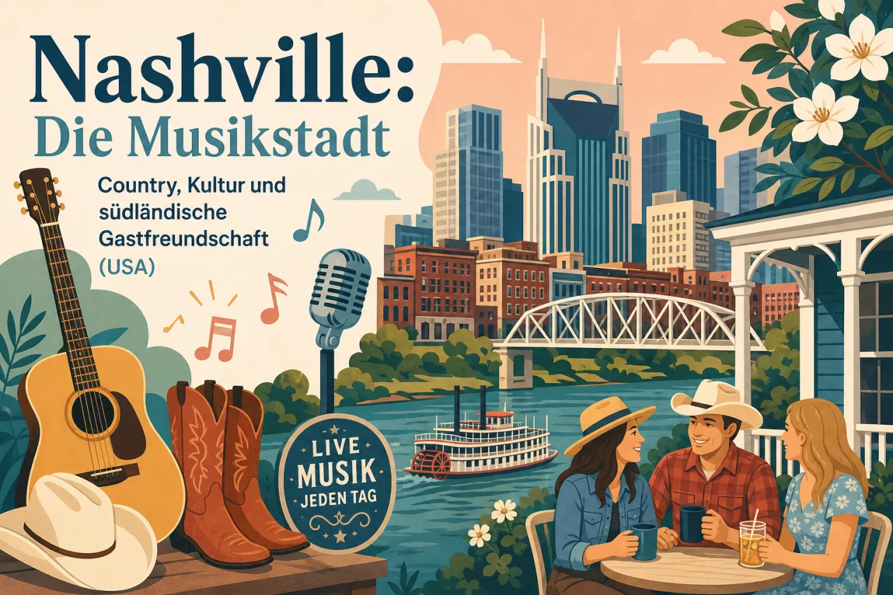 Nashville: Die Musikstadt – Country, Kultur und südländische Gastfreundschaft