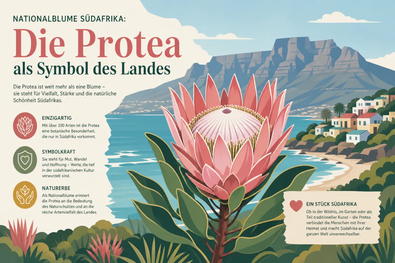 Nationalblume Südafrika: Die Protea als Symbol des Landes