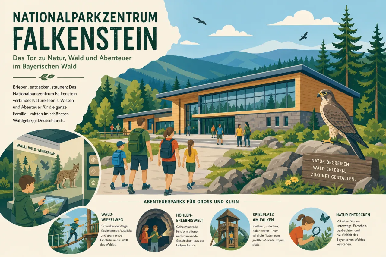 Nationalparkzentrum Falkenstein im Bayerischen Wald
