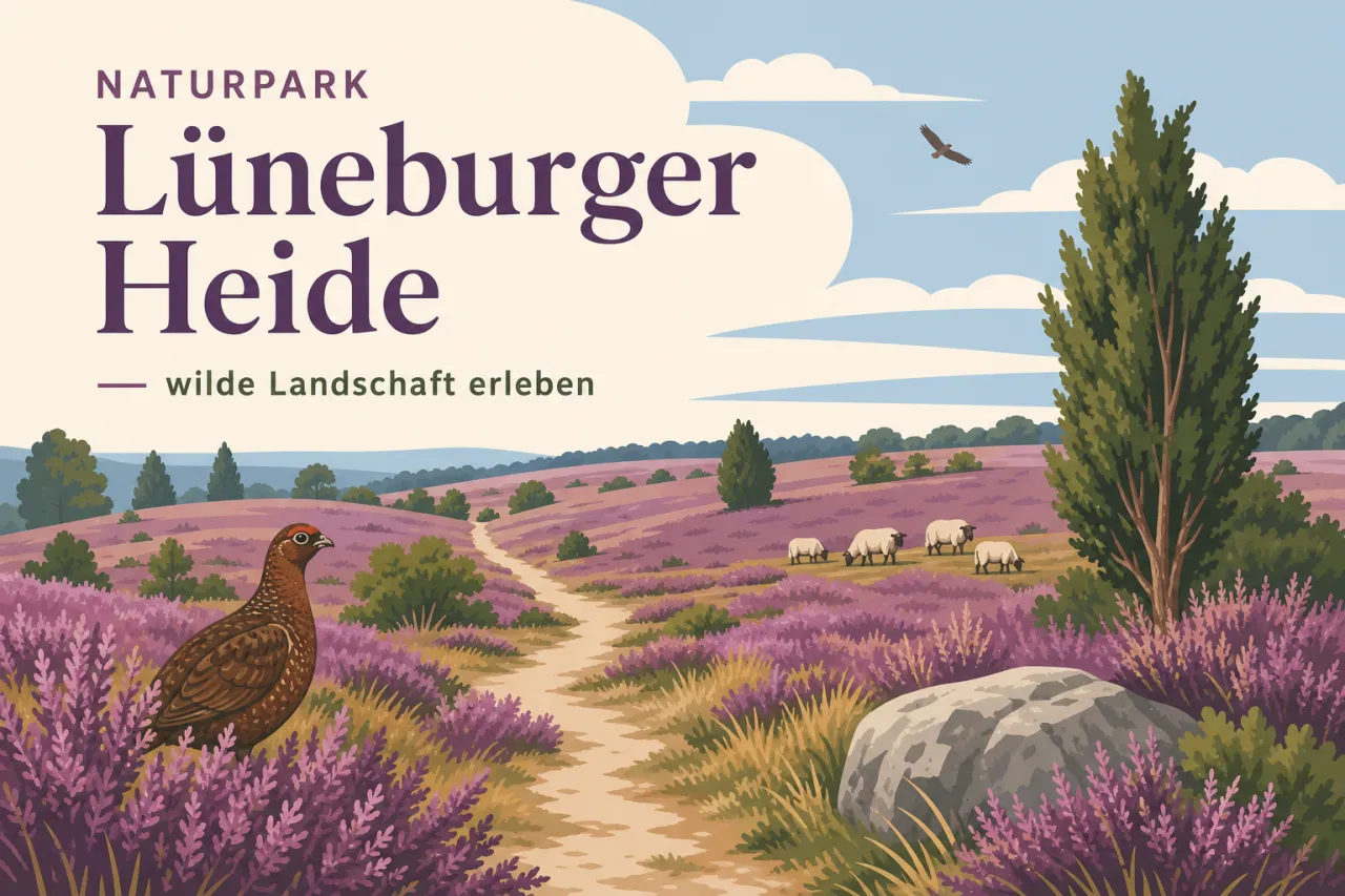 Naturpark Lüneburger Heide: wilde Landschaft erleben