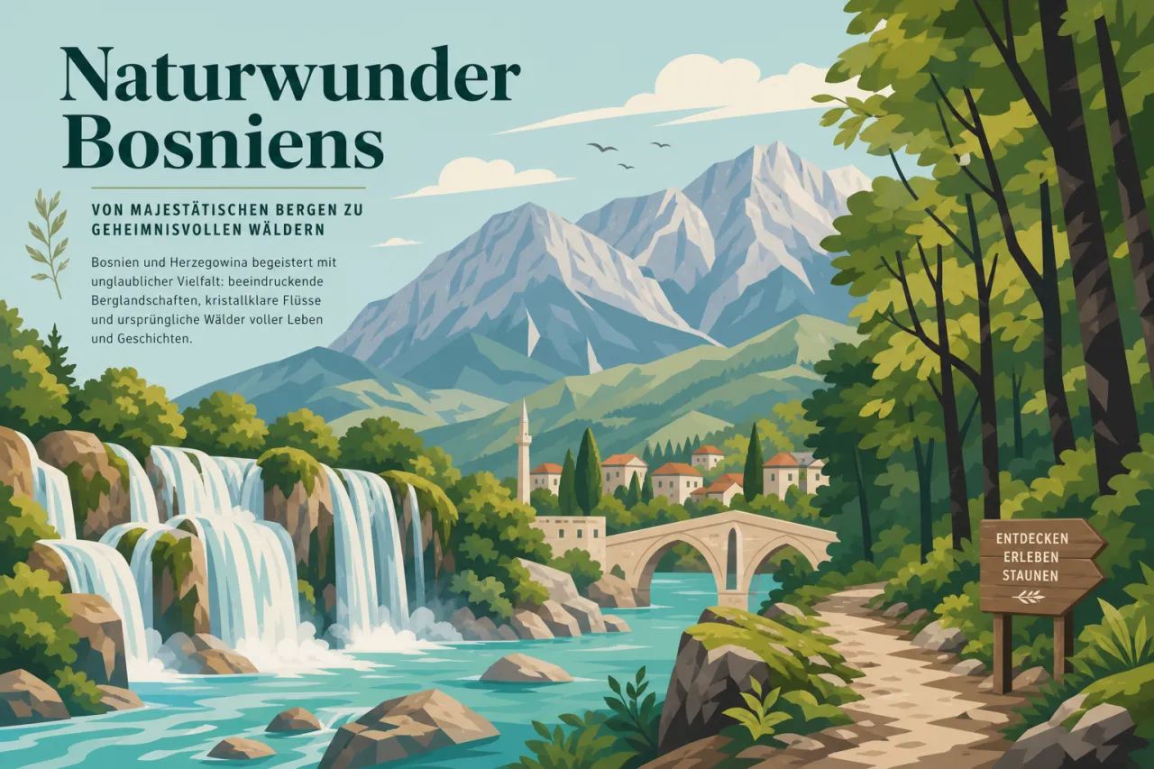 Naturwunder Bosniens - Von majestätischen Bergen zu geheimnisvollen Wäldern