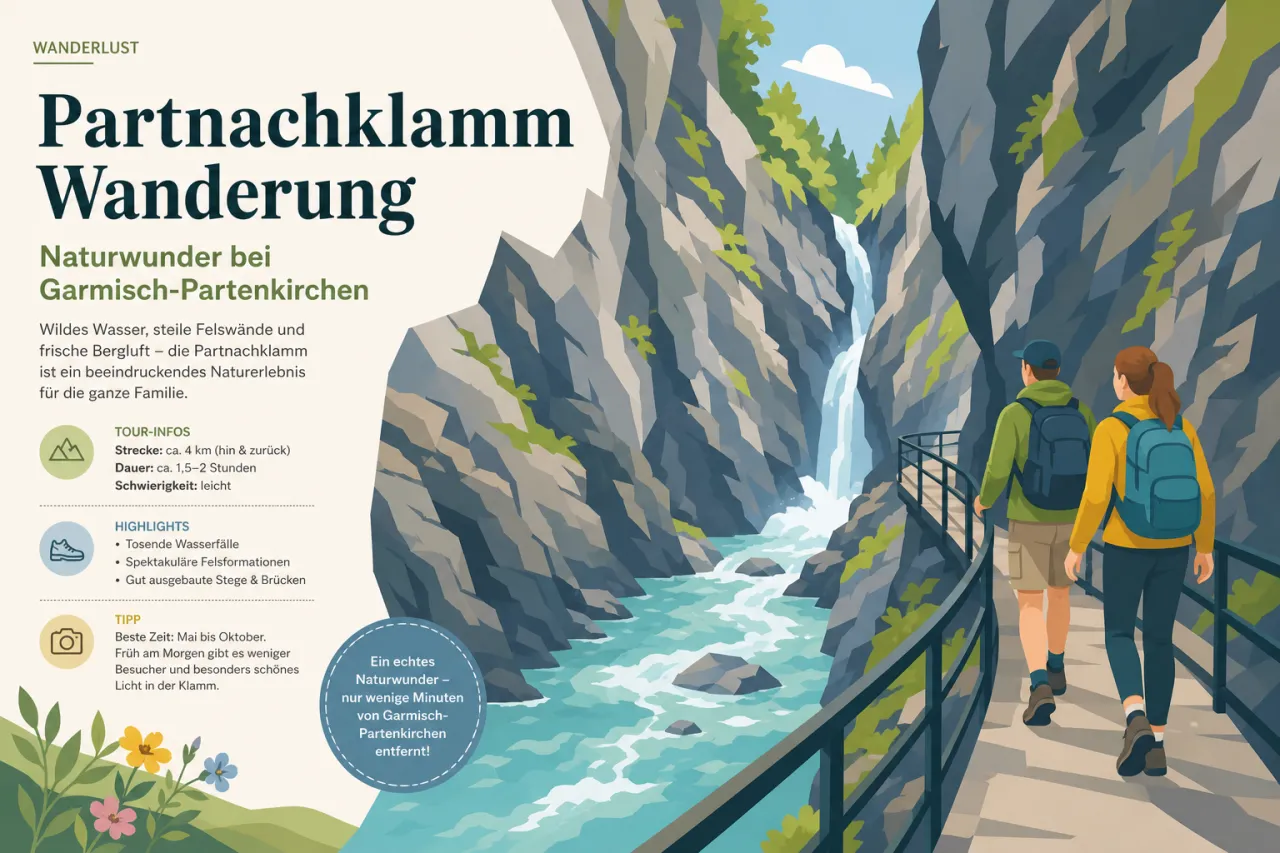 Partnachklamm Wanderung: Naturwunder bei Garmisch-Partenkirchen