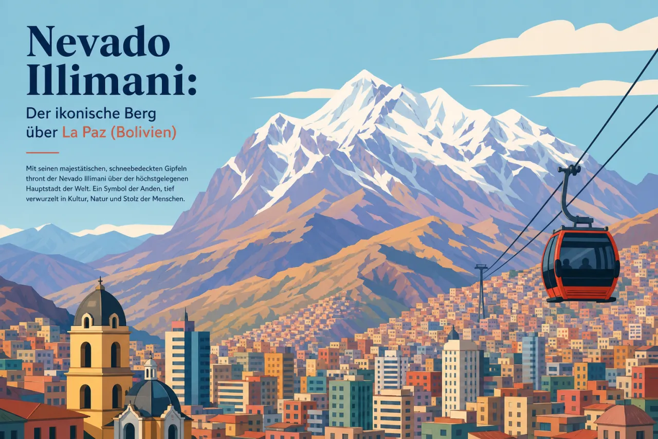Nevado Illimani: Der ikonische Berg über La Paz