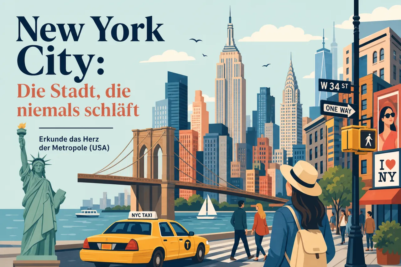 New York City: Die Stadt, die niemals schläft – Erkunde das Herz der Metropole