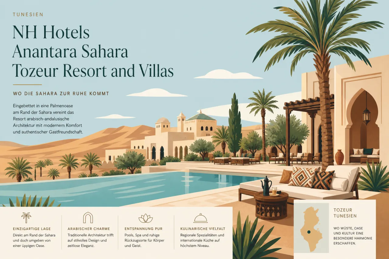 NH Hotels Anantara Sahara Tozeur Resort and Villas in Tunesien